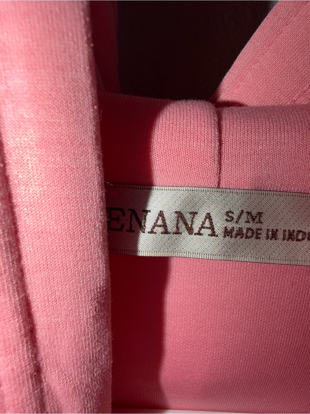 Zenana Outfitters Rose Pink Pullover Hoodie Soft Scuba Fabric NWOT - Picture 10 of 10